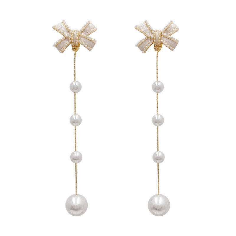 Boucles d'oreilles nœud papillon