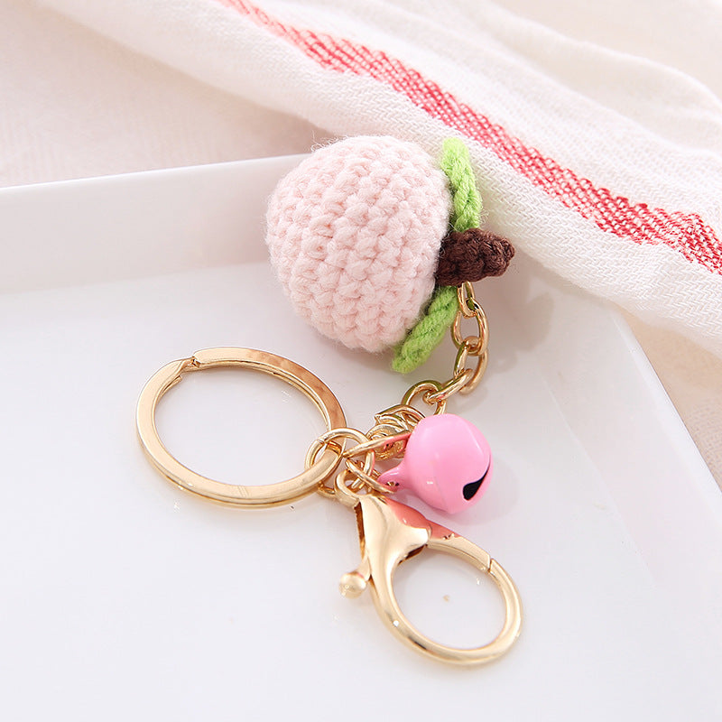 Porté-clé mignon donuts - Porte-clefs thème fruits - porte clé fantaisie
