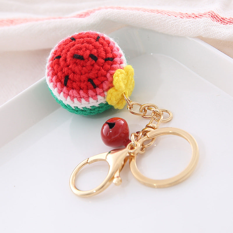 Porté-clé mignon donuts - Porte-clefs thème fruits - porte clé fantaisie