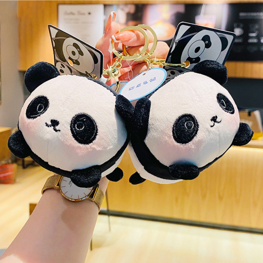 Porte-clés mignon panda