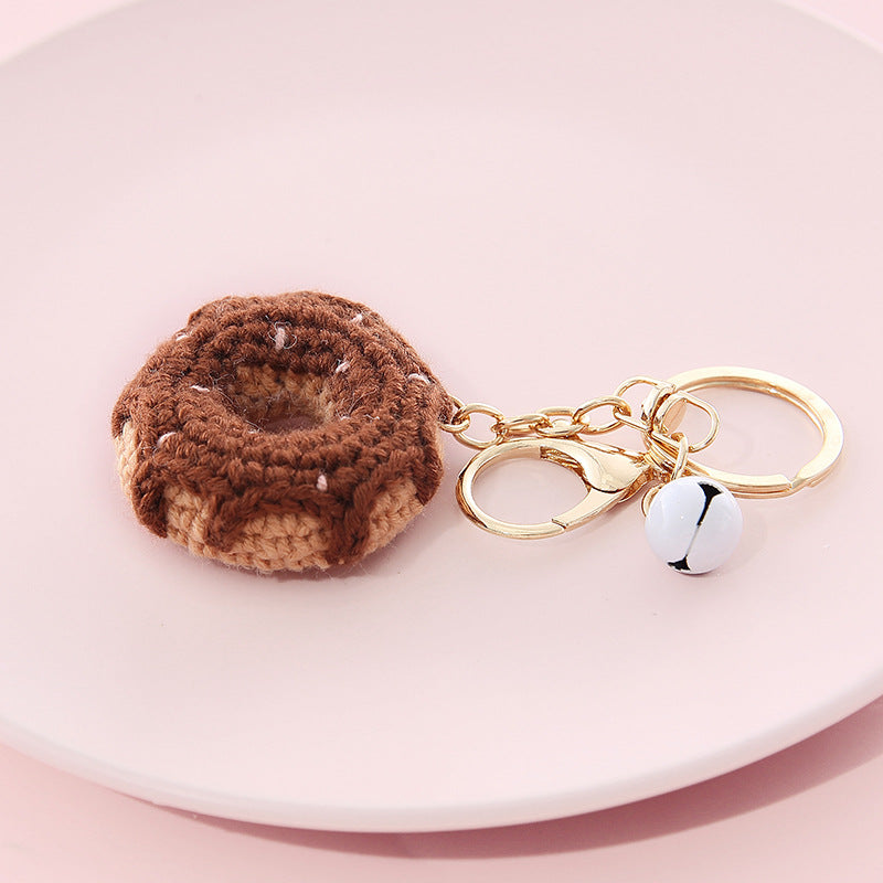 Porté-clé mignon donuts - Porte-clefs thème fruits - porte clé fantaisie